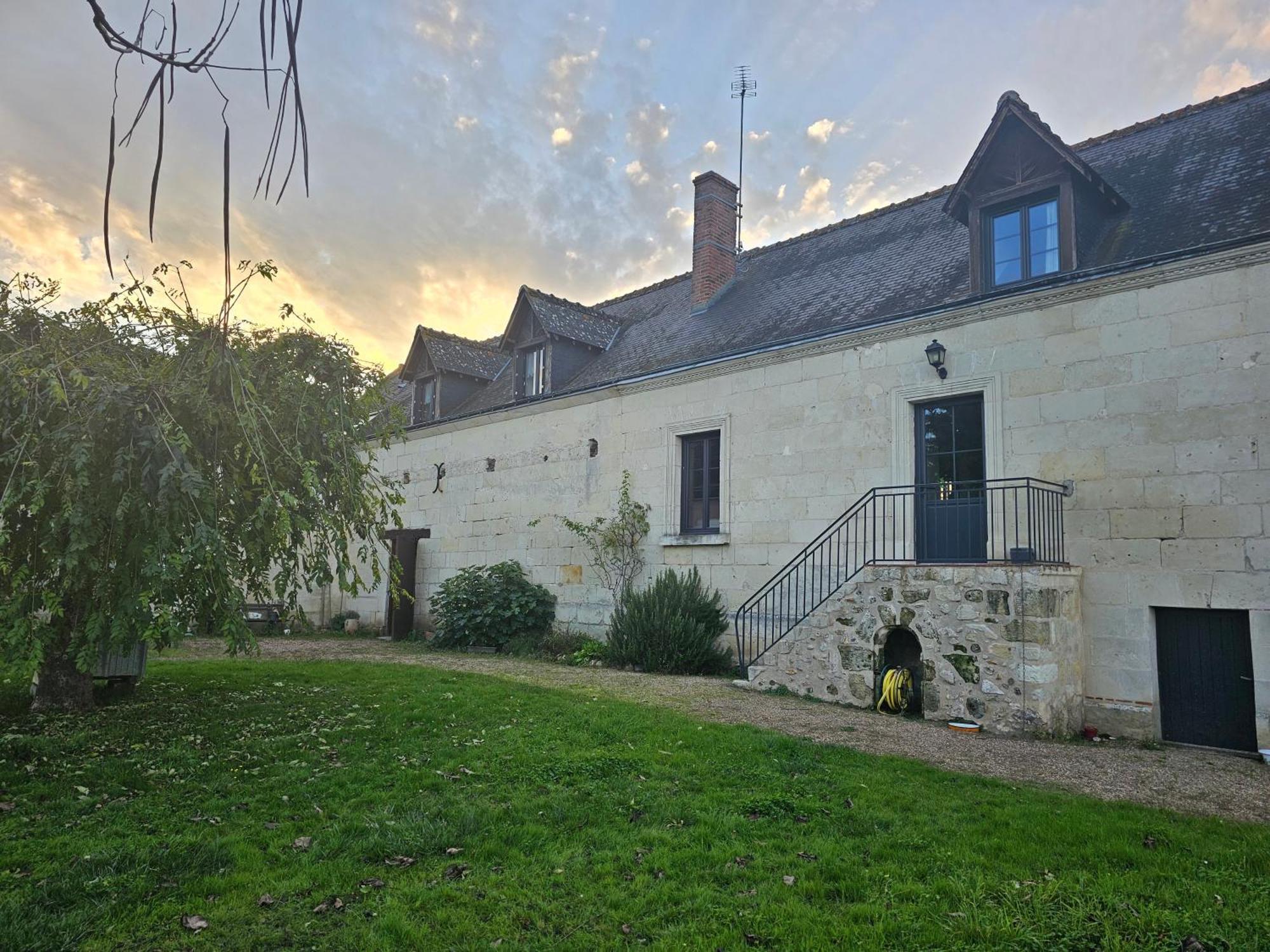 Hotel La Grange Aux Moines Berthenay Exterior foto